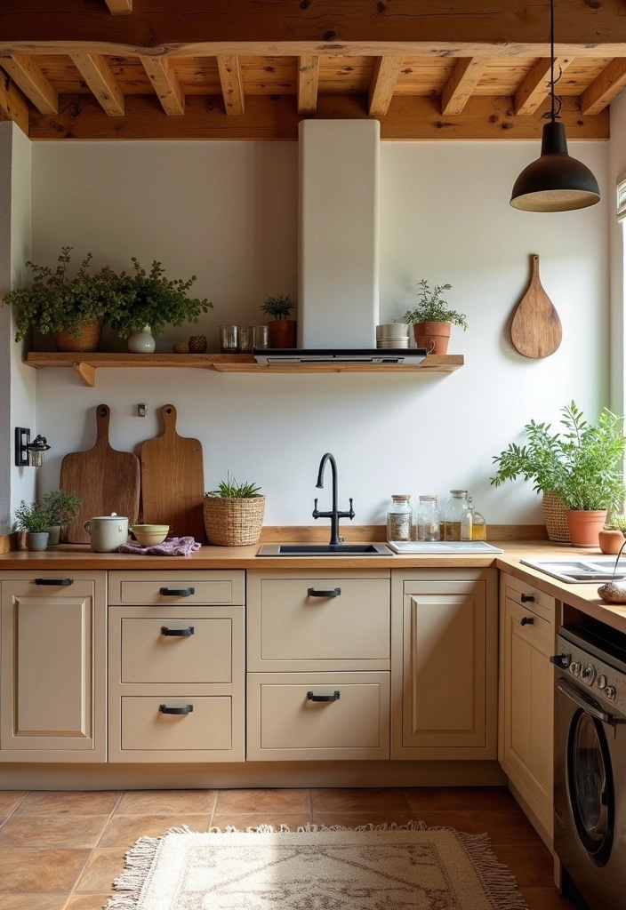 21+ Chic Boho Kitchen Ideas - 19. Eco-Friendly Choices