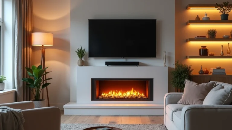 21+ Fireplace Wall Ideas With Wall Mounted TV