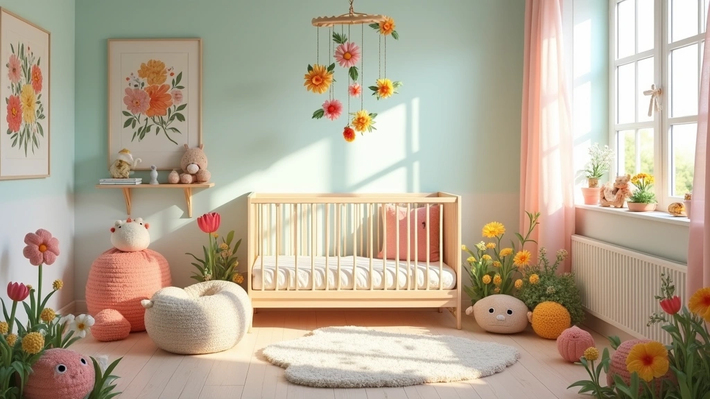 21+ Whimsical Wildflower Nursery Ideas