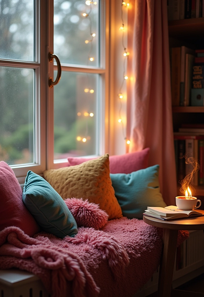 22+ Boho Living Room Ideas - 5. Cozy Nooks