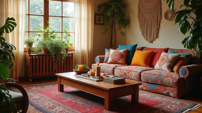 22+ Boho Living Room Ideas