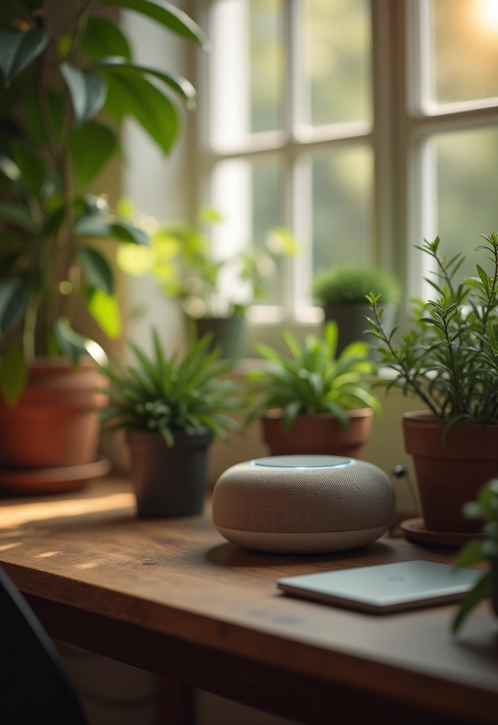 22+ Nature-Infused Office Setups Ideas - 15. Calming Soundscapes