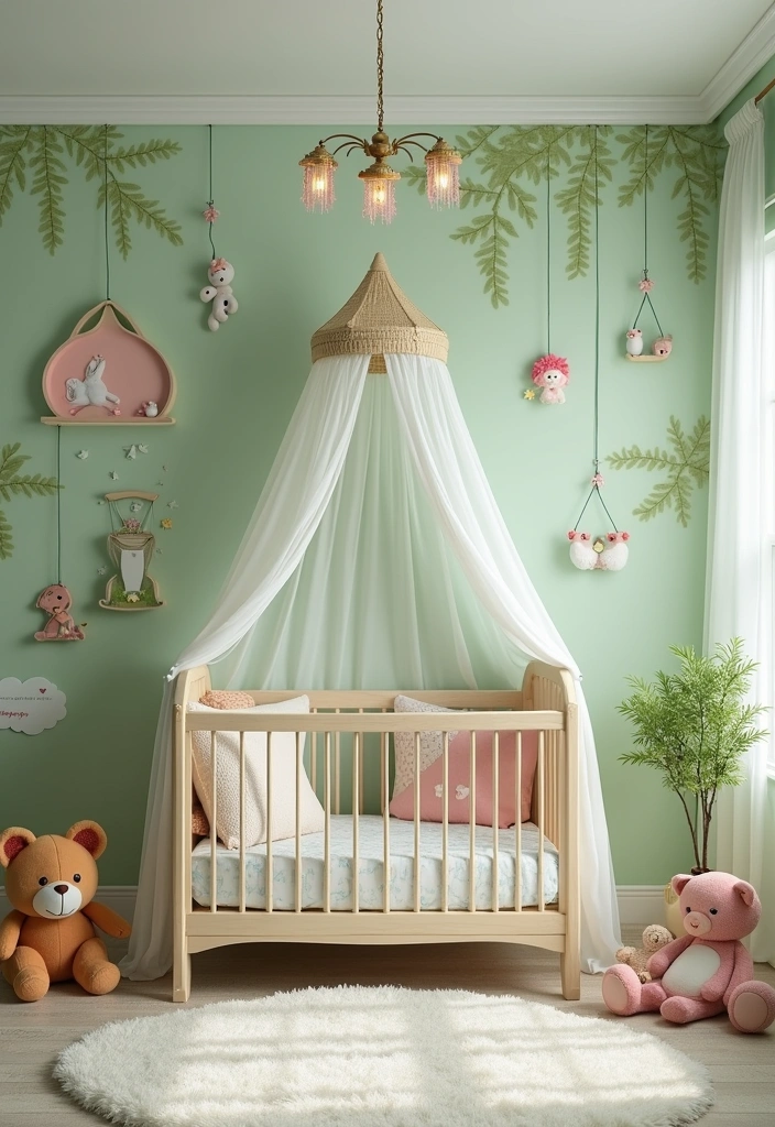 22+ Nature-Inspired Nursery Ideas - 18. Fairytale Forest