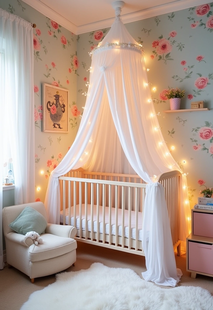 22+ Nature-Inspired Nursery Ideas - 4. Enchanted Garden