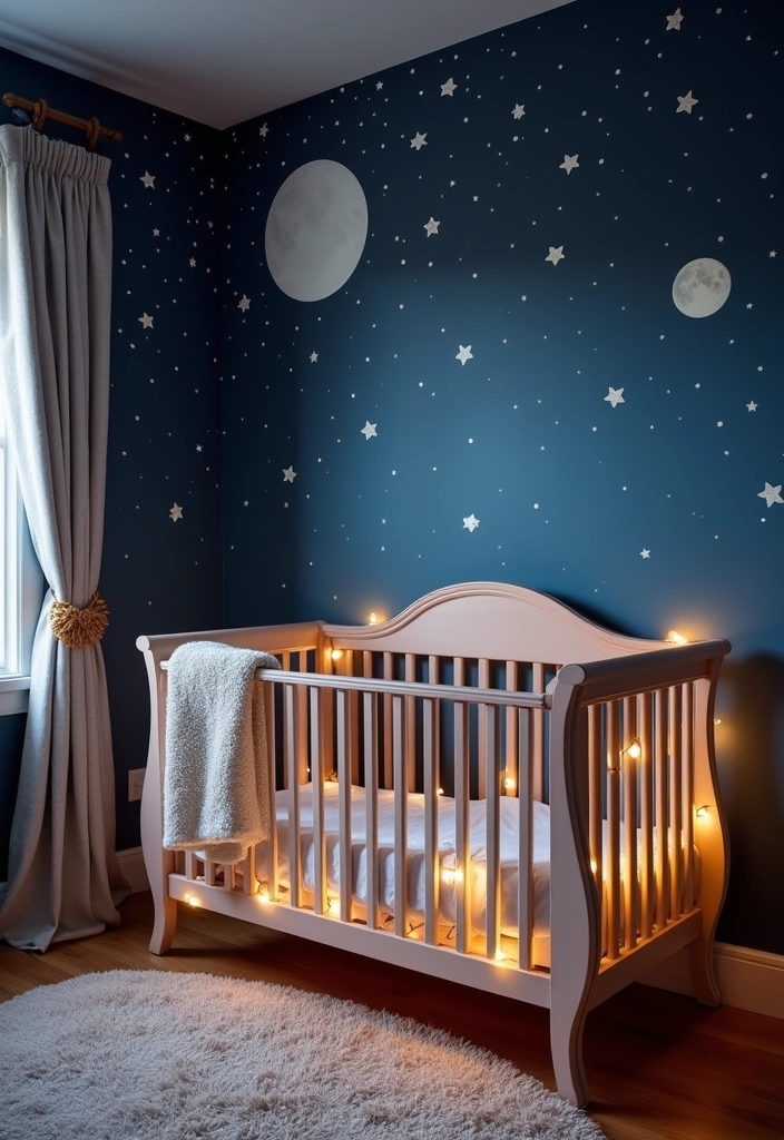 22+ Nature-Inspired Nursery Ideas - 7. Celestial Dreams