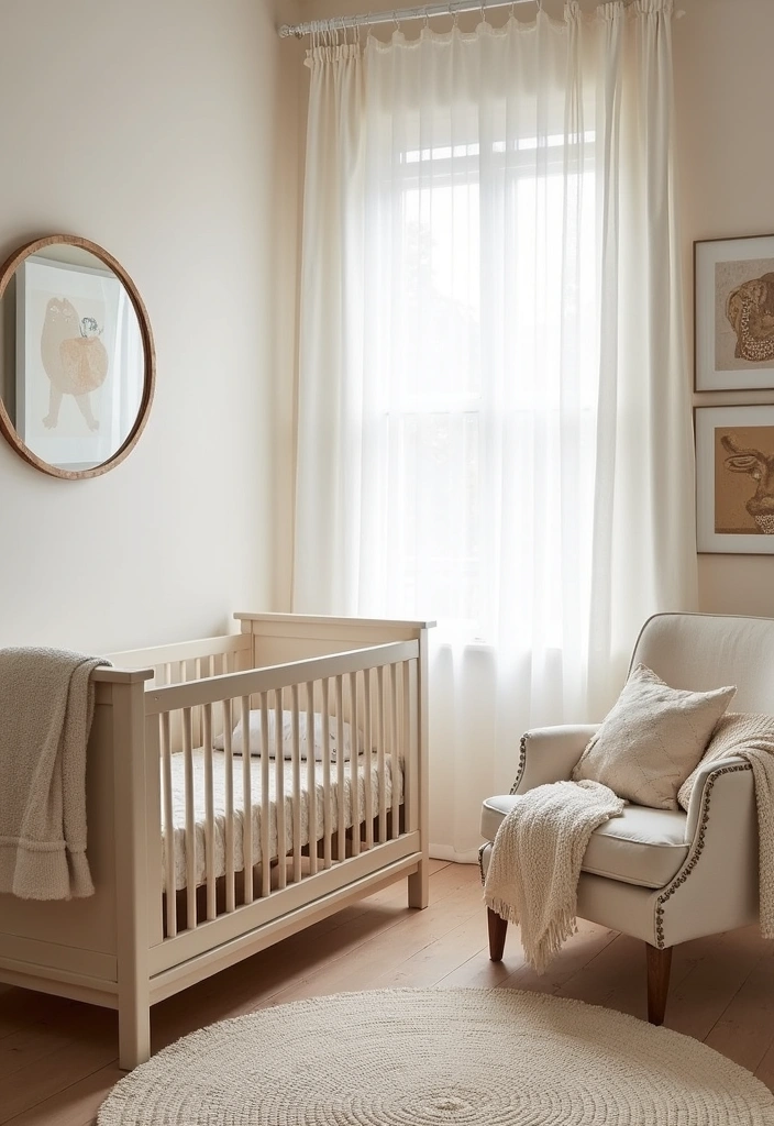 22+ Neutral Nursery Ideas: Embrace Soft Colors for Your Baby Room - 20. Baby-Friendly Fabrics