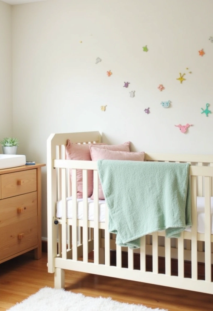 22+ Neutral Nursery Ideas: Embrace Soft Colors for Your Baby Room - 3. Soft Pastel Accents