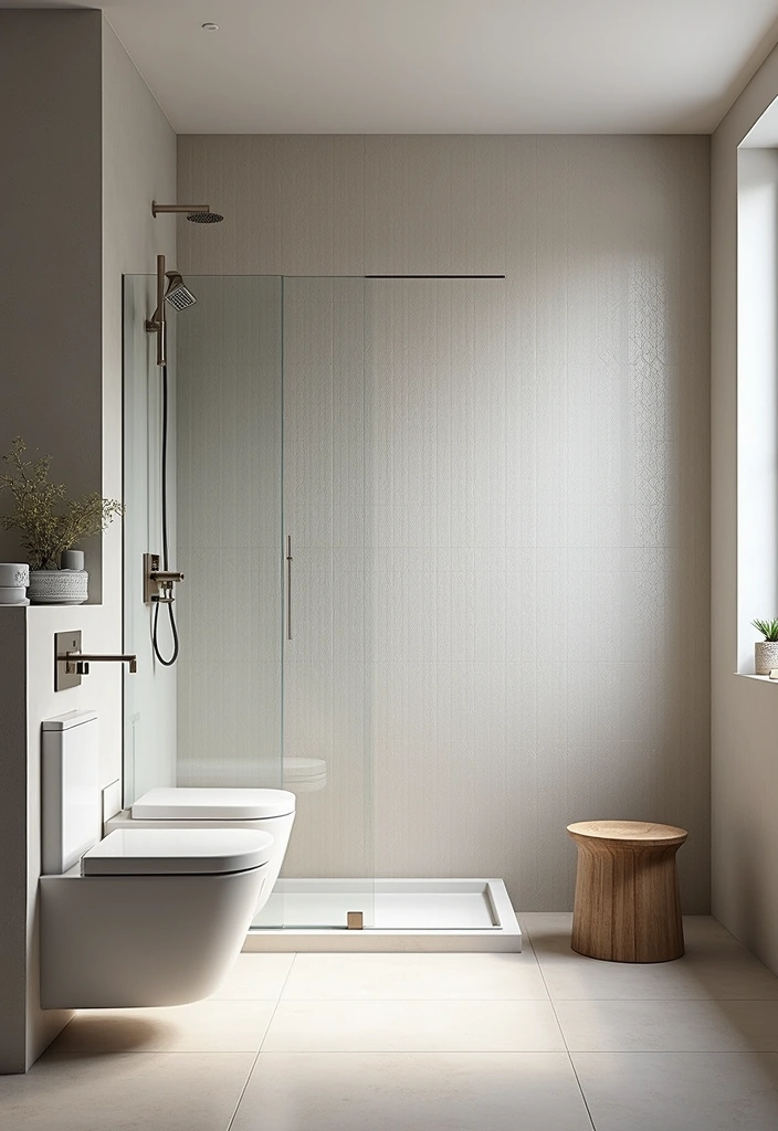 23+ Bathroom Tile Ideas to Transform Your Space - 4. Textured Tiles