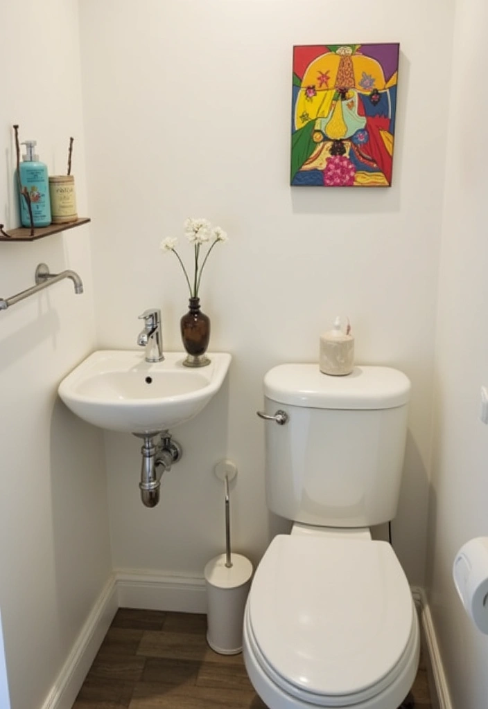 23+ Powder Room Ideas For Small Space - 11. Small but Mighty