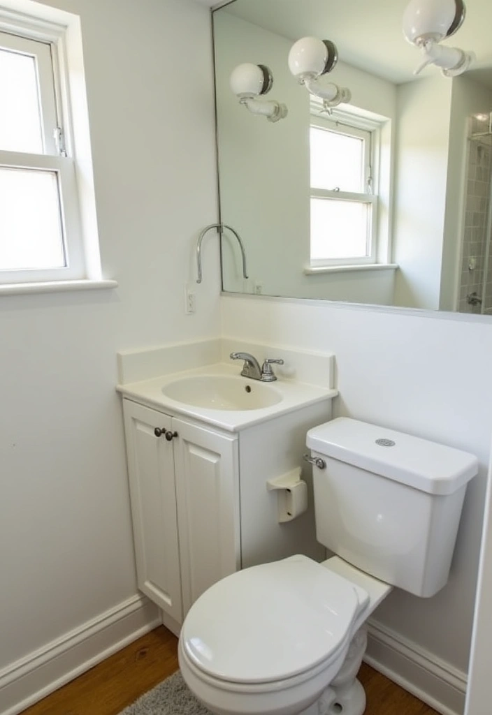 23+ Powder Room Ideas For Small Space - 13. Smart Layouts