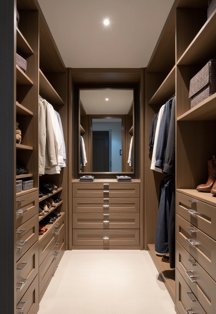 23+ Walk-in Closet and Wardrobe Ideas to Transform Your Space - 3. Custom Built-Ins