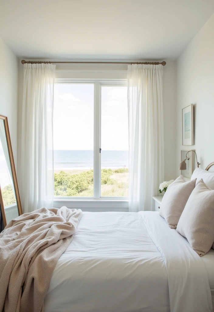 24+ Coastal Bedroom Ideas: Embrace Beachy Vibes at Home - 15. Incorporating Natural Light