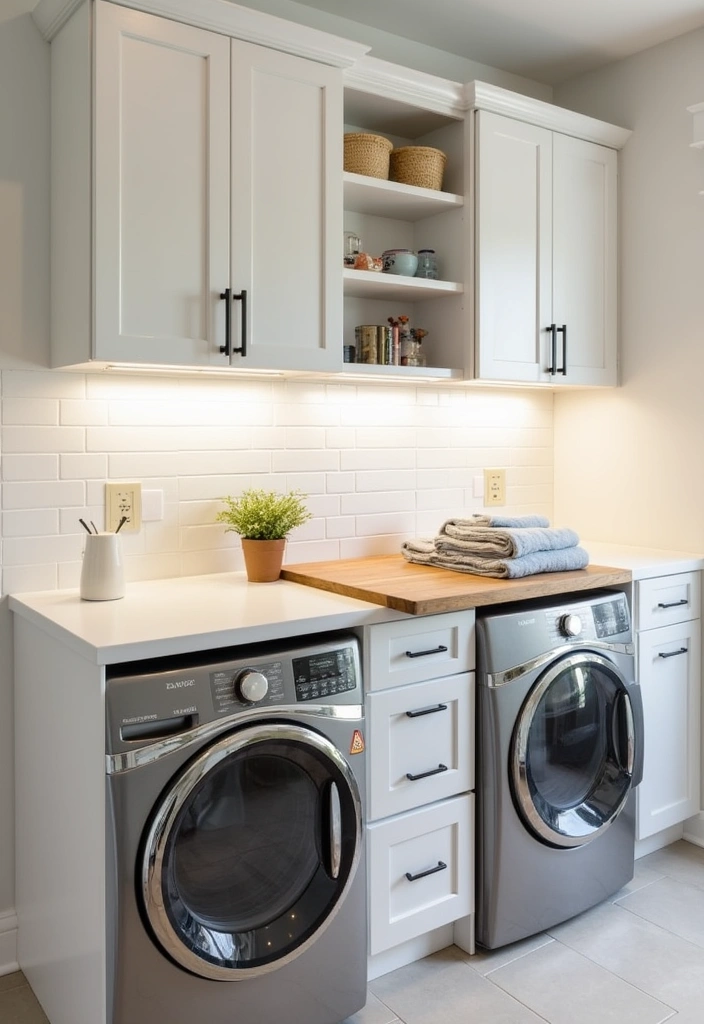 24+ Laundry Room Ideas to Elevate Your Home Decor - 14. Multi-Functional Countertops