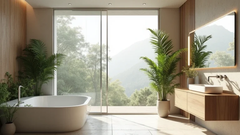 24+ Organic Modern Bathroom Ideas