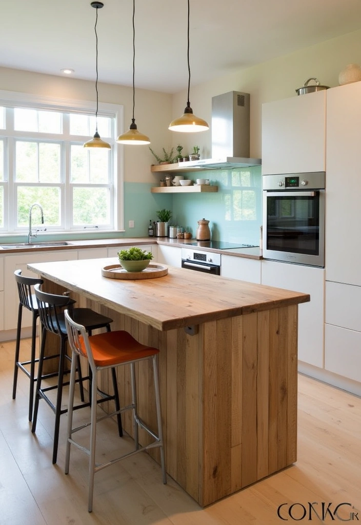 24+ Perfect Kitchen Island Inspiring Ideas - 10. Eco-friendly Options