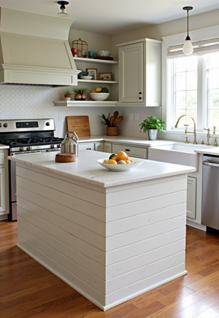 24+ Perfect Kitchen Island Inspiring Ideas - 14. Textured Finishes