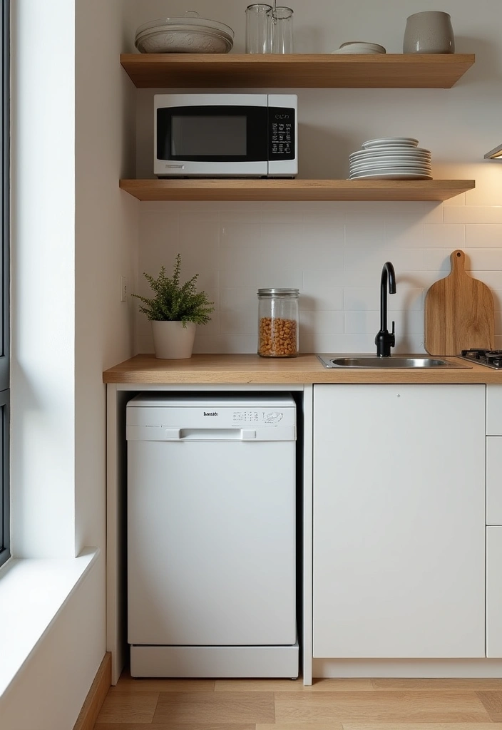 24+ Small Kitchen Ideas to Maximize Style and Functionality - 11. Compact Appliances