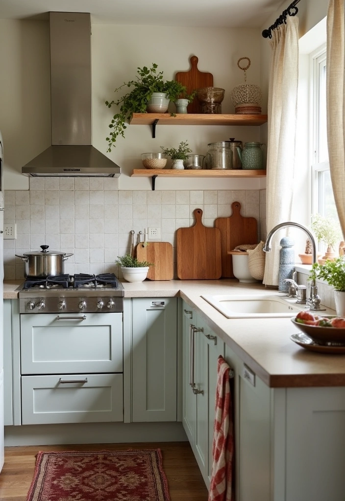 24+ Small Kitchen Ideas to Maximize Style and Functionality - 14. Layered Textures