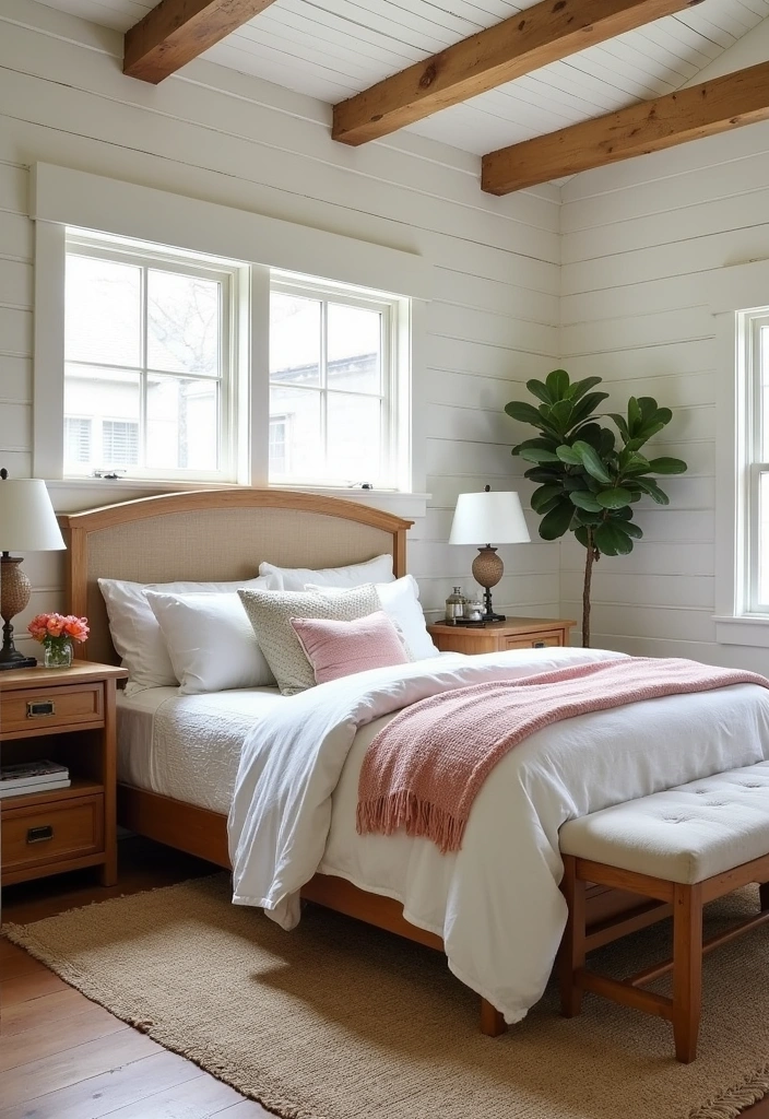 25+ Beautiful Rustic Bedroom Ideas - 13. Rustic Wall Treatments