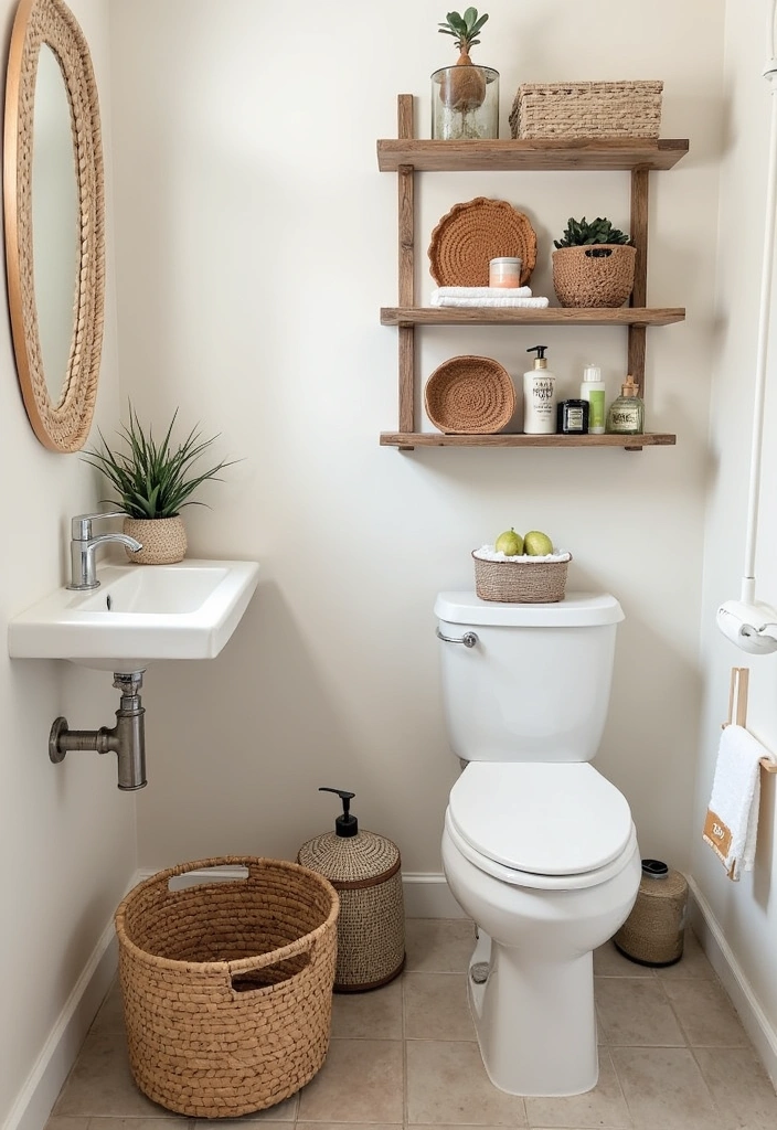 25+ Boho Bathroom Ideas to Transform Your Space - 13. Bohemian Accessories and Accents