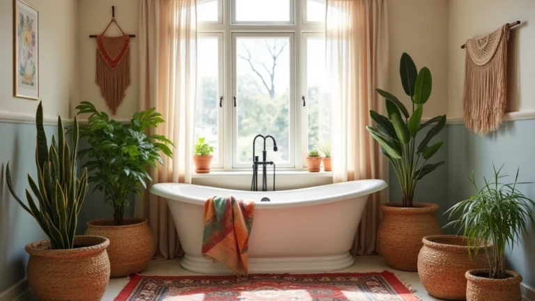 25+ Boho Bathroom Ideas to Transform Your Space