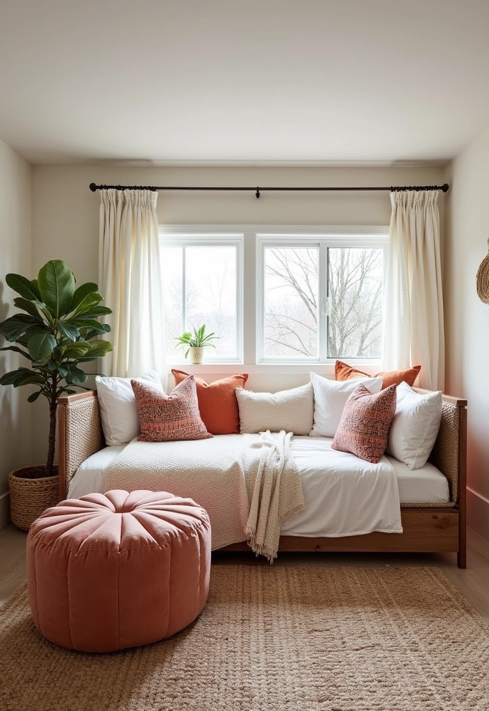 25+ Boho Bedroom Ideas: Embrace the Chic Style - 20. Multi-Purpose Furniture