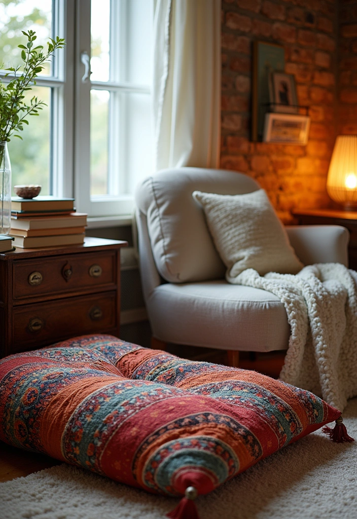 25+ Boho Bedroom Ideas: Embrace the Chic Style - 8. Cozy Reading Nook
