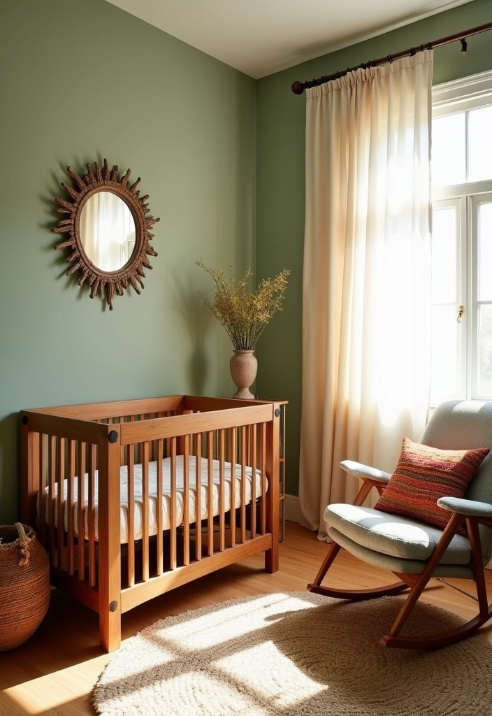 25+ Boho Nursery Ideas: Create a Dreamy Baby Room - 1. Earthy Color Palette