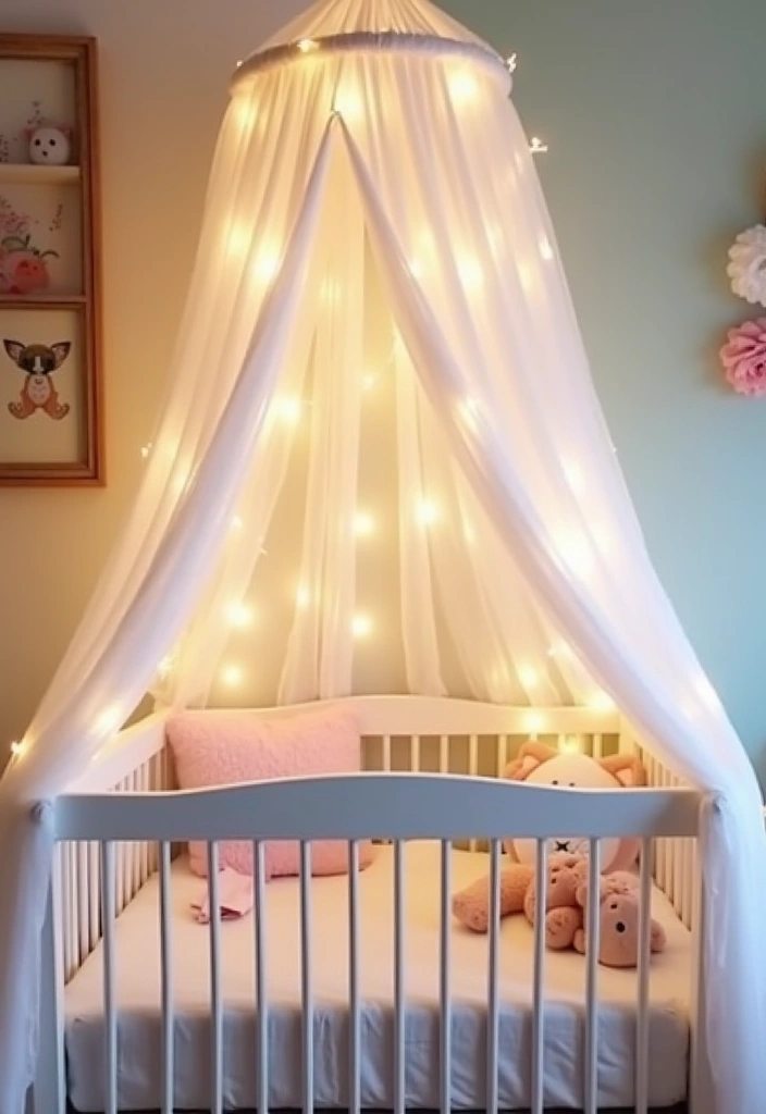 25+ Boho Nursery Ideas: Create a Dreamy Baby Room - 7. Dreamy Canopies