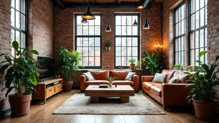 25+ Industrial Living Room Ideas That Redefine Modern Design