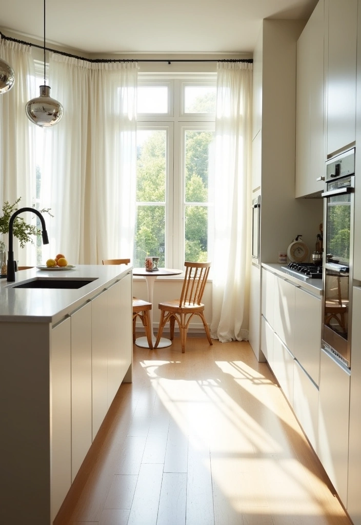 25+ Kitchen Lighting Ideas to Brighten Your Space - 10. Natural Light Maximization