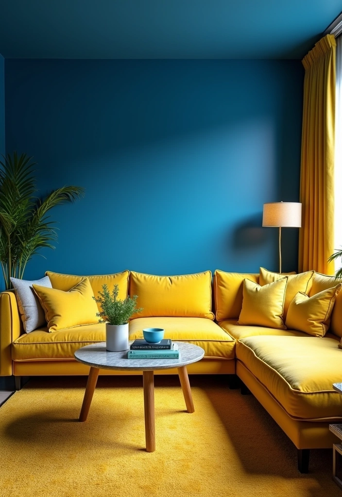 25+ Small Living Room Ideas to Maximize Your Space - 12. Use Color to Create Mood