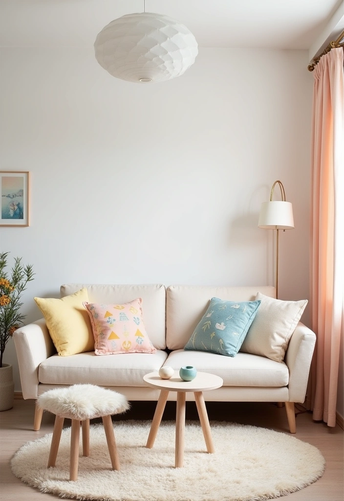 25+ Small Living Room Ideas to Maximize Your Space - 5. Opt for Light Colors