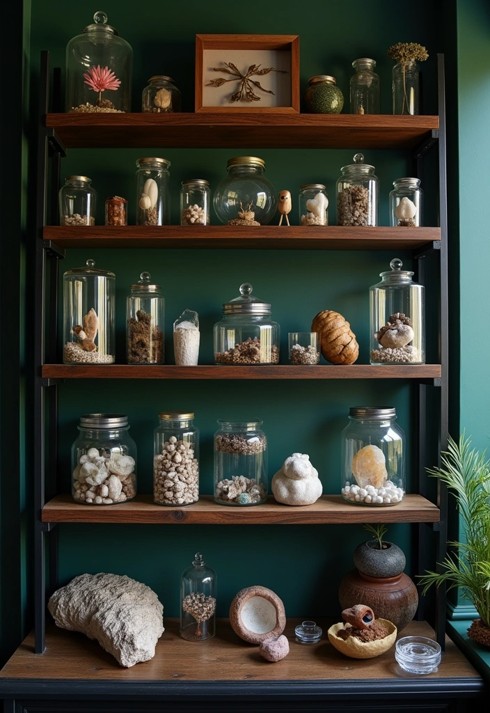 25+ Whimsy Goth Bedroom Ideas - 13. Curiosities and Oddities