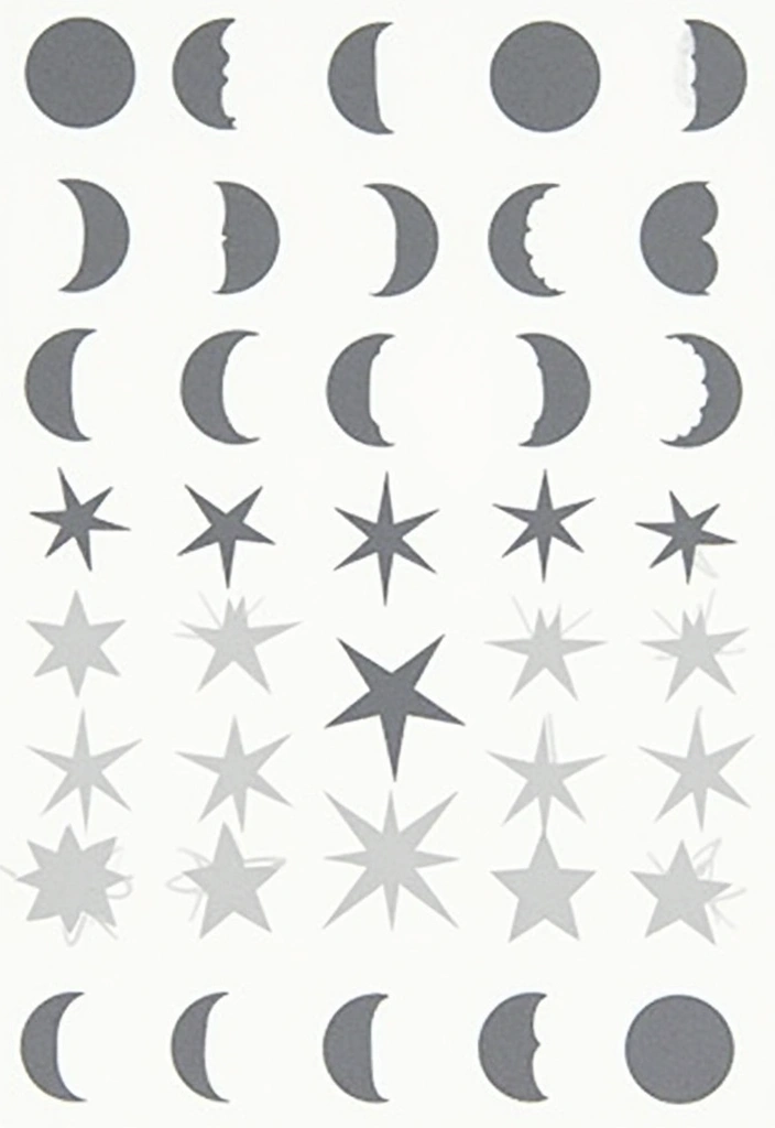 25+ Whimsy Goth Bedroom Ideas - 7. Celestial Elements