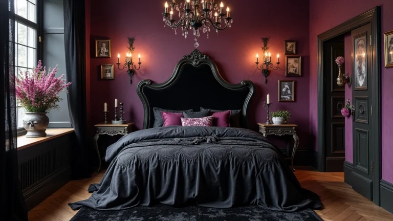 25+ Whimsy Goth Bedroom Ideas