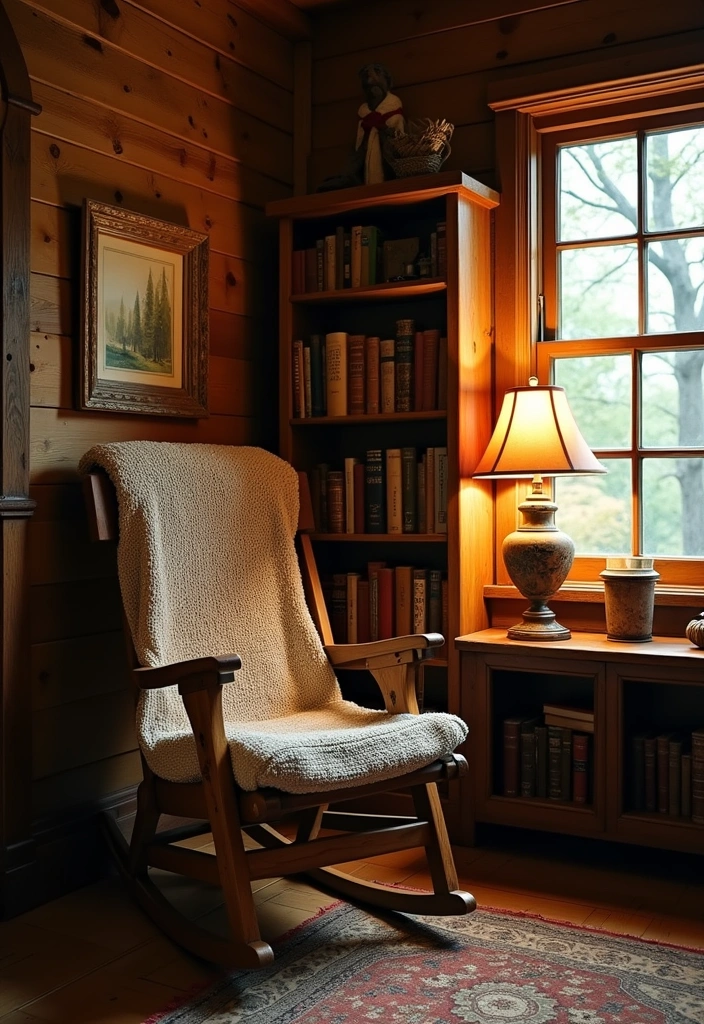 26+ Cozy Reading Nook Concept Ideas - 3. Cozy Cottage Vibes