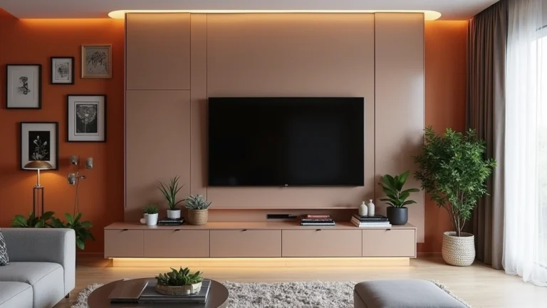 26+ Modern TV Wall Ideas to Elevate Your Home Decor