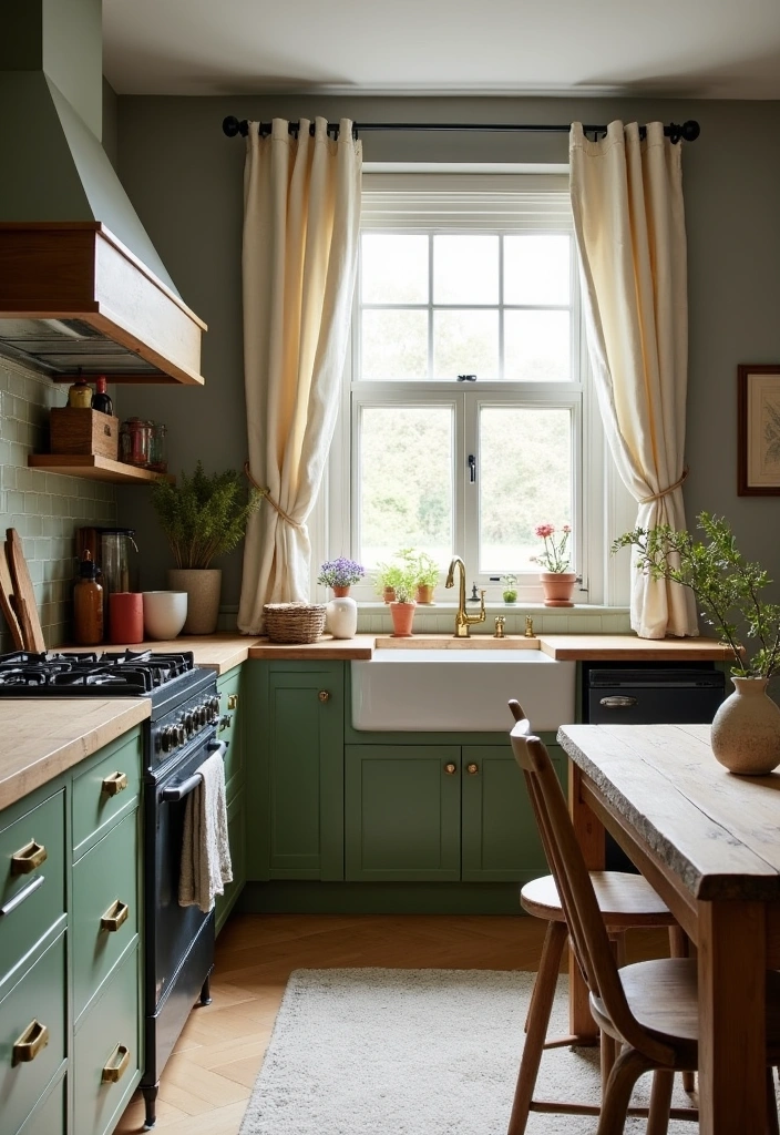 26+ Warm Rustic Kitchen Ideas - 2. Earthy Color Palettes