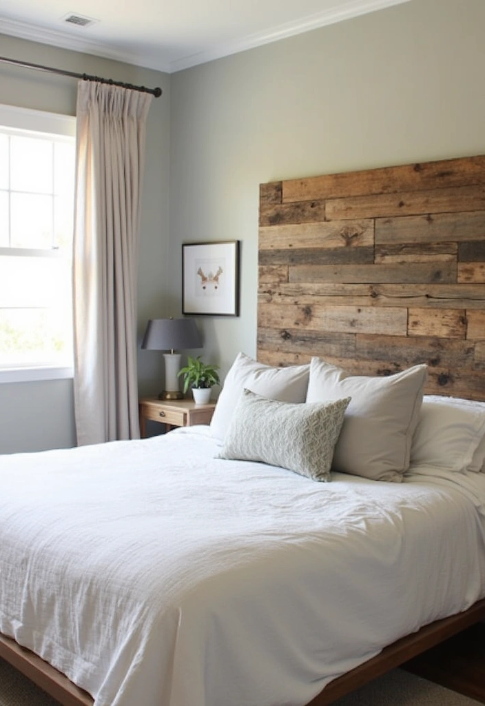 27+ Earthy Modern Bedroom Ideas - 13. Unique Headboards