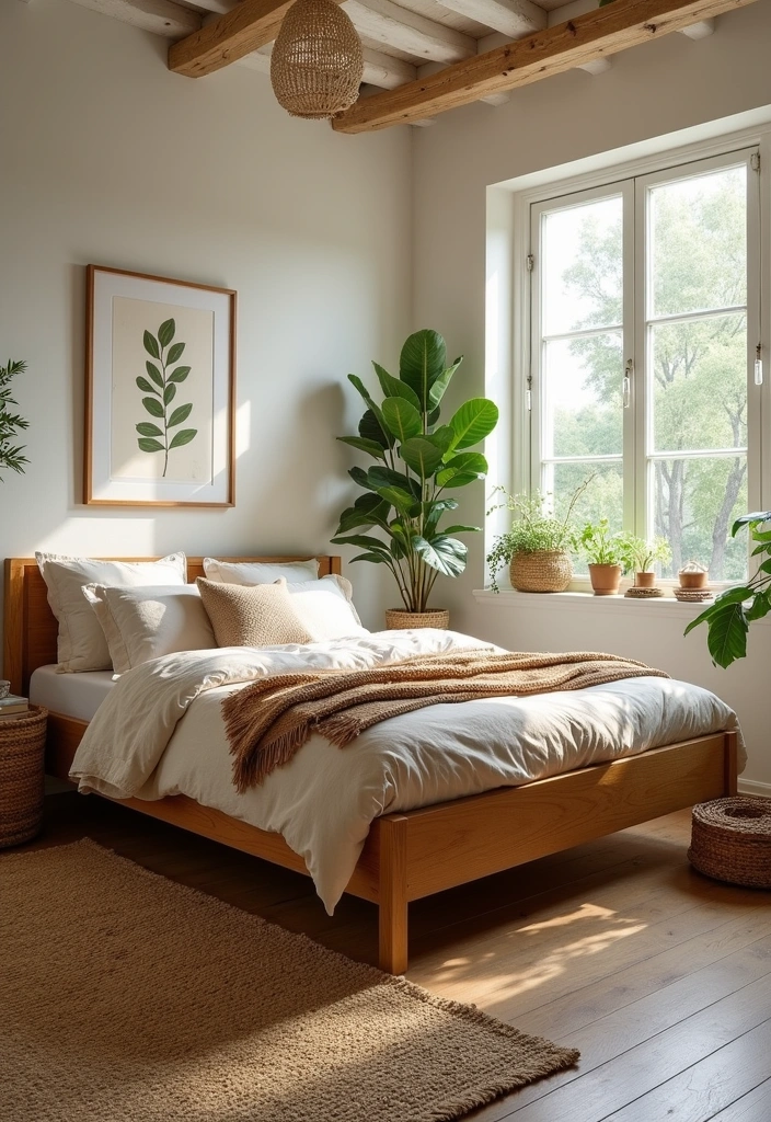 27+ Grown Woman Bedroom Ideas for an Elegant and Chic Retreat - 7. Nature-Inspired Designs