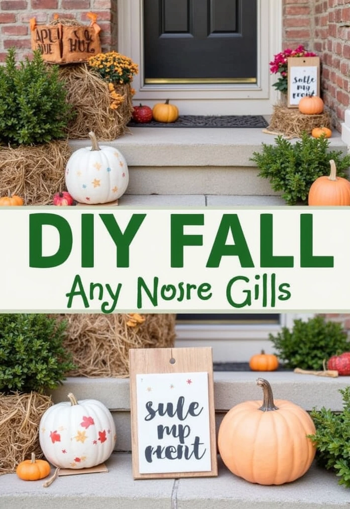 27+ Perfect Fall Porch Decor Ideas - 14. DIY Fall Crafts