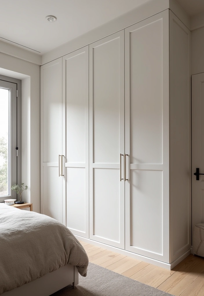 27+ Scandinavian Bedroom Ideas for a Cozy Retreat - 17. Built-In Storage