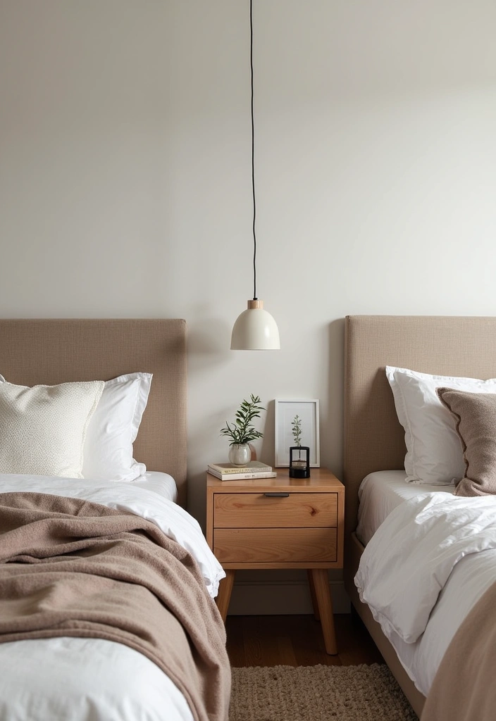 27+ Scandinavian Bedroom Ideas for a Cozy Retreat - 19. Stylish Bedside Tables