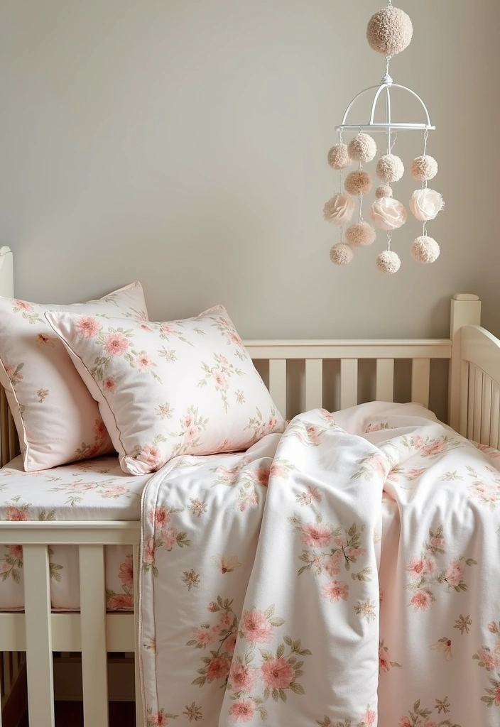 27+ Vintage Nursery Ideas - 11. Nostalgic Bedding Sets
