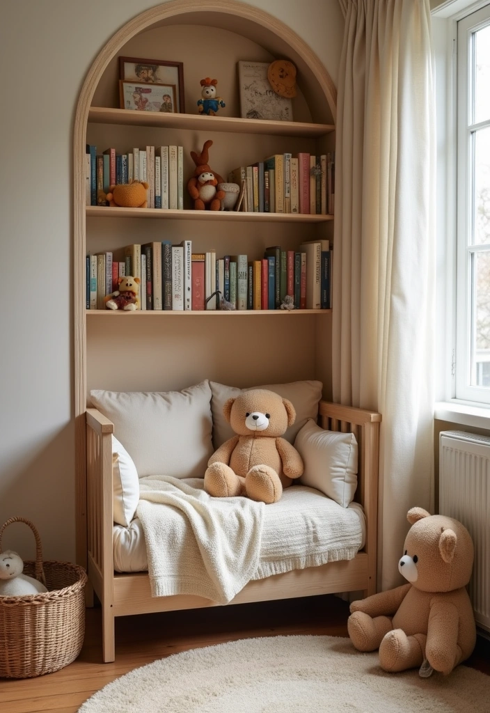 27+ Vintage Nursery Ideas - 15. Themed Corner Nooks