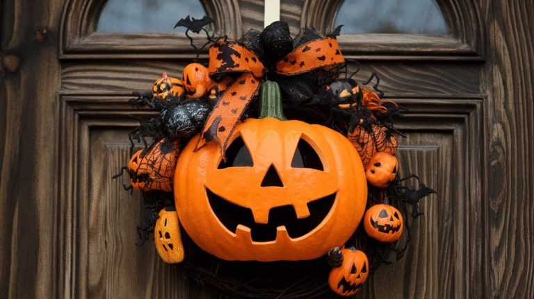 20 Spooktacular Halloween Wreath Ideas To Haunt Your Home Style