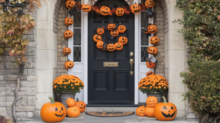 22 Stunning Halloween Door Decorations Ideas To Haunt Your Home