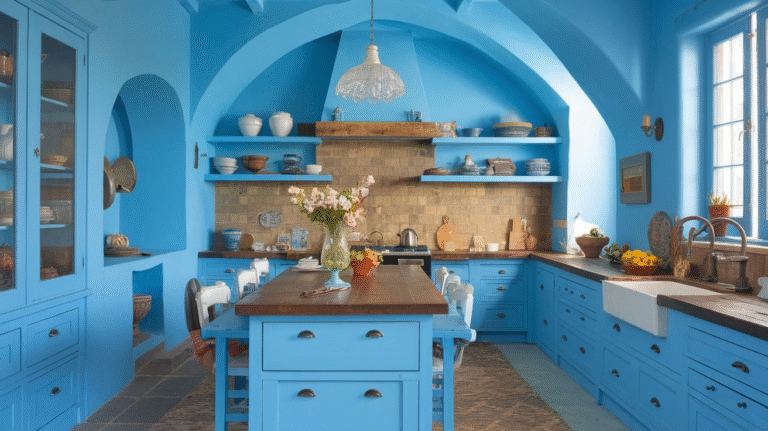 20 Gorgeous Blue Kitchen Ideas That Make An Impact