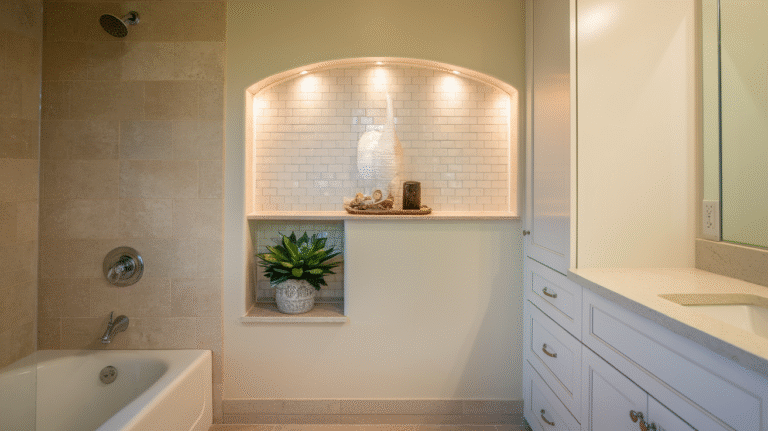 19 Practical Bathroom Wall Niche Ideas To Enhance Storage